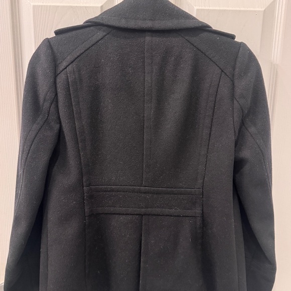 J Crew Classic black wool double breasted Pea Coat size small- great condition! - Picture 13 of 13